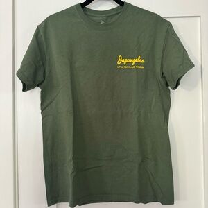 Japangeles Green Crane T Shirt Little Tokyo